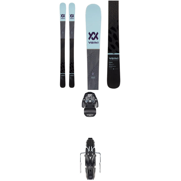 Volkl Kama Skis - Women's + Atomic Warden MNC 11 Ski Bindings 2020