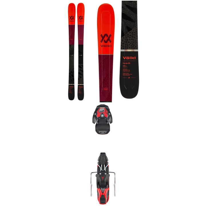 Volkl Kenja 88 Skis - Women's + Atomic Warden MNC 11 Ski Bindings 2020