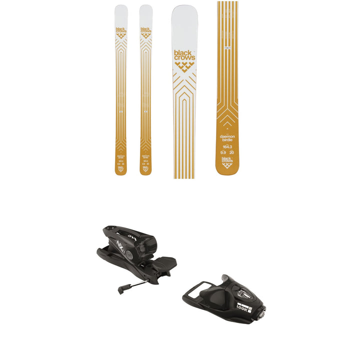 Black Crows Daemon Birdie Skis - Women's + Look NX 11 Ski Bindings 2020