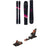 Faction Candide 3.0X Skis - Women's + Marker Kingpin 10 Alpine Touring Ski Bindings 2020