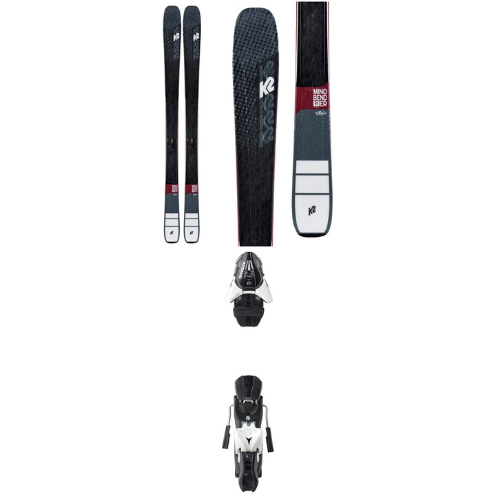 K2 Mindbender 88Ti Alliance Skis - Women's + Atomic Z12 Ski Bindings 2020