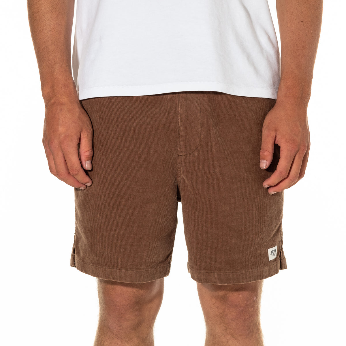 Katin Cord Local Elastic17" Shorts - Men's Umber