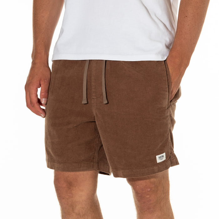 Katin Cord Local Elastic17" Shorts - Men's Umber