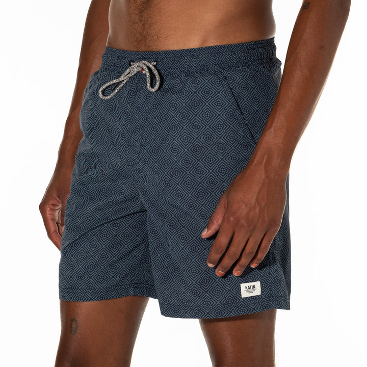 Katin Reverb 17" Volley Trunks - Men's Baltic Blue
