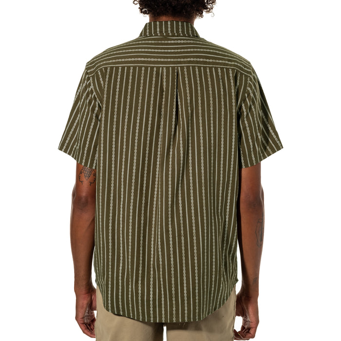 Katin Hypno Short-Sleeve Shirt - Men's Olive