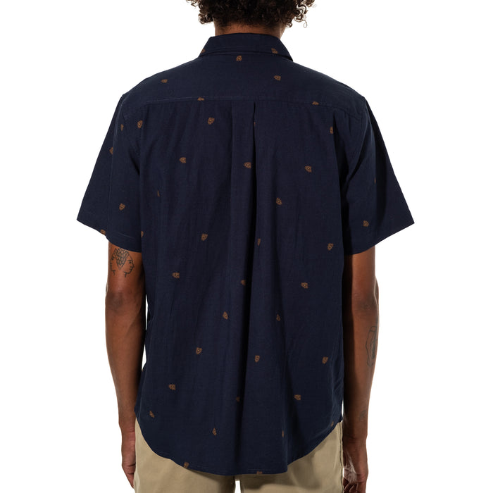 Katin Jefferson Short-Sleeve Shirt - Men's Navy