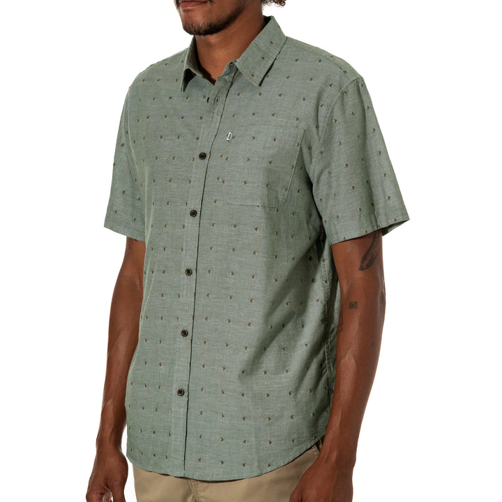 Katin Carver Short-Sleeve Shirt - Men's Khaki