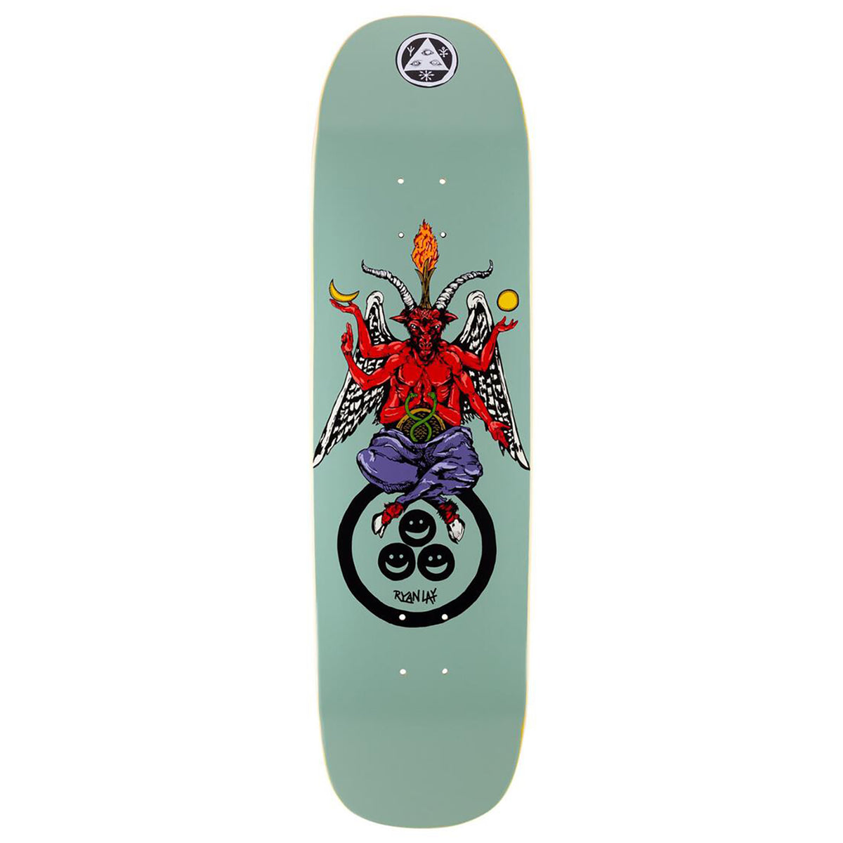 Welcome Ryan Lay Bapholit on Stonecipher 8.6 Skateboard Deck