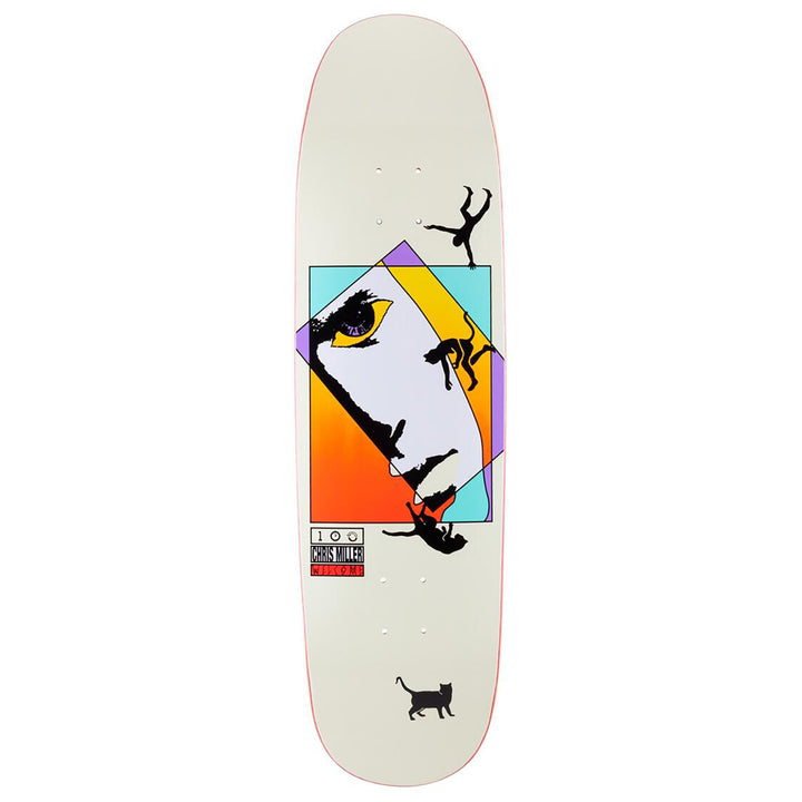 Welcome Chris Miller Faces on Catblood 2.0 8.75 Skateboard Deck