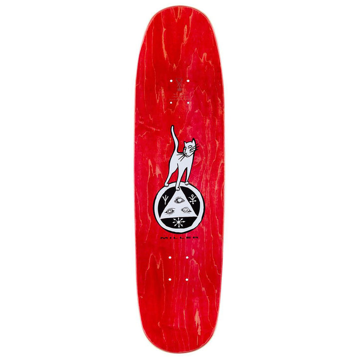 Welcome Chris Miller Faces on Catblood 2.0 8.75 Skateboard Deck