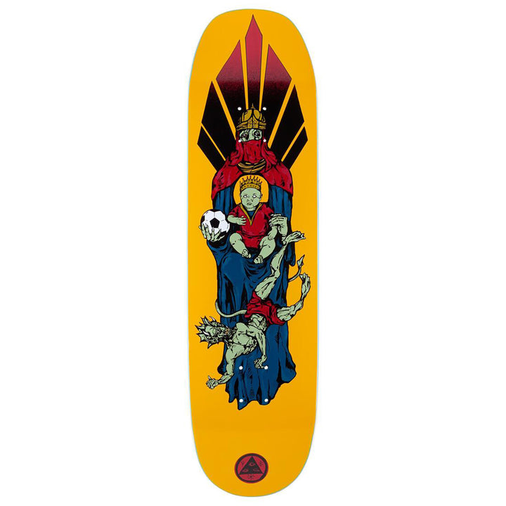 Welcome Futbol on Moontrimmer 2.0 8.5 Skateboard Deck