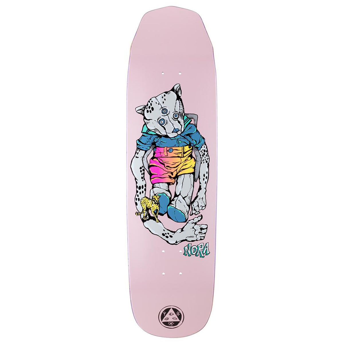 Welcome Teddy on Wicked Queen 8.6 Skateboard Deck