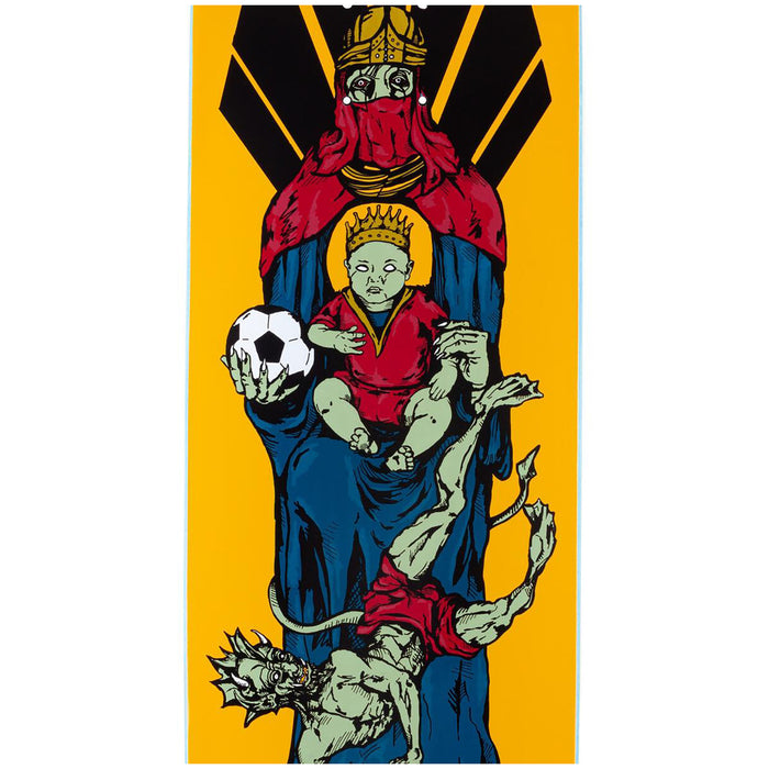 Welcome Futbol on Moontrimmer 2.0 8.5 Skateboard Deck