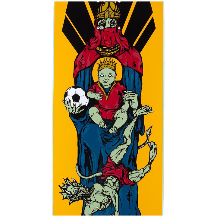 Welcome Futbol on Moontrimmer 2.0 8.5 Skateboard Deck