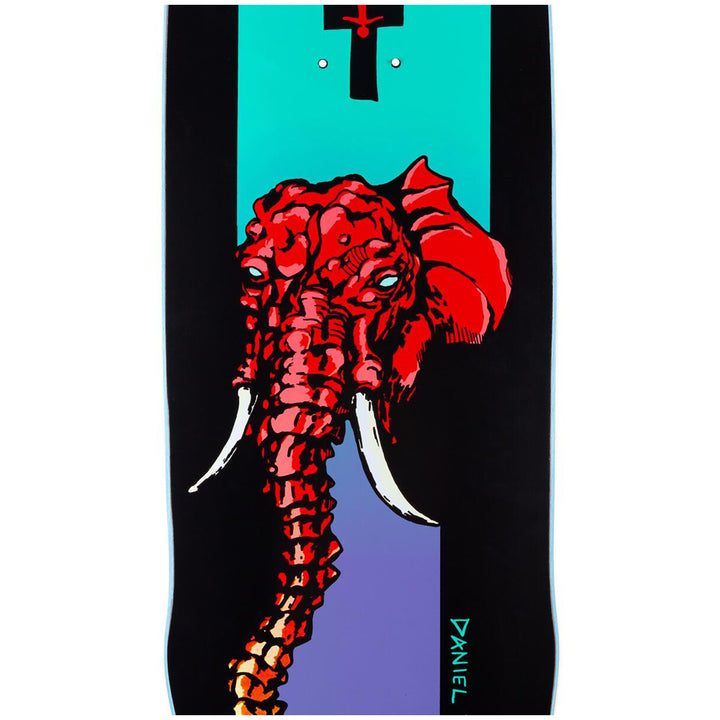 Welcome Daniel Vargas Tusk on Effigy 8.8 Skateboard Deck