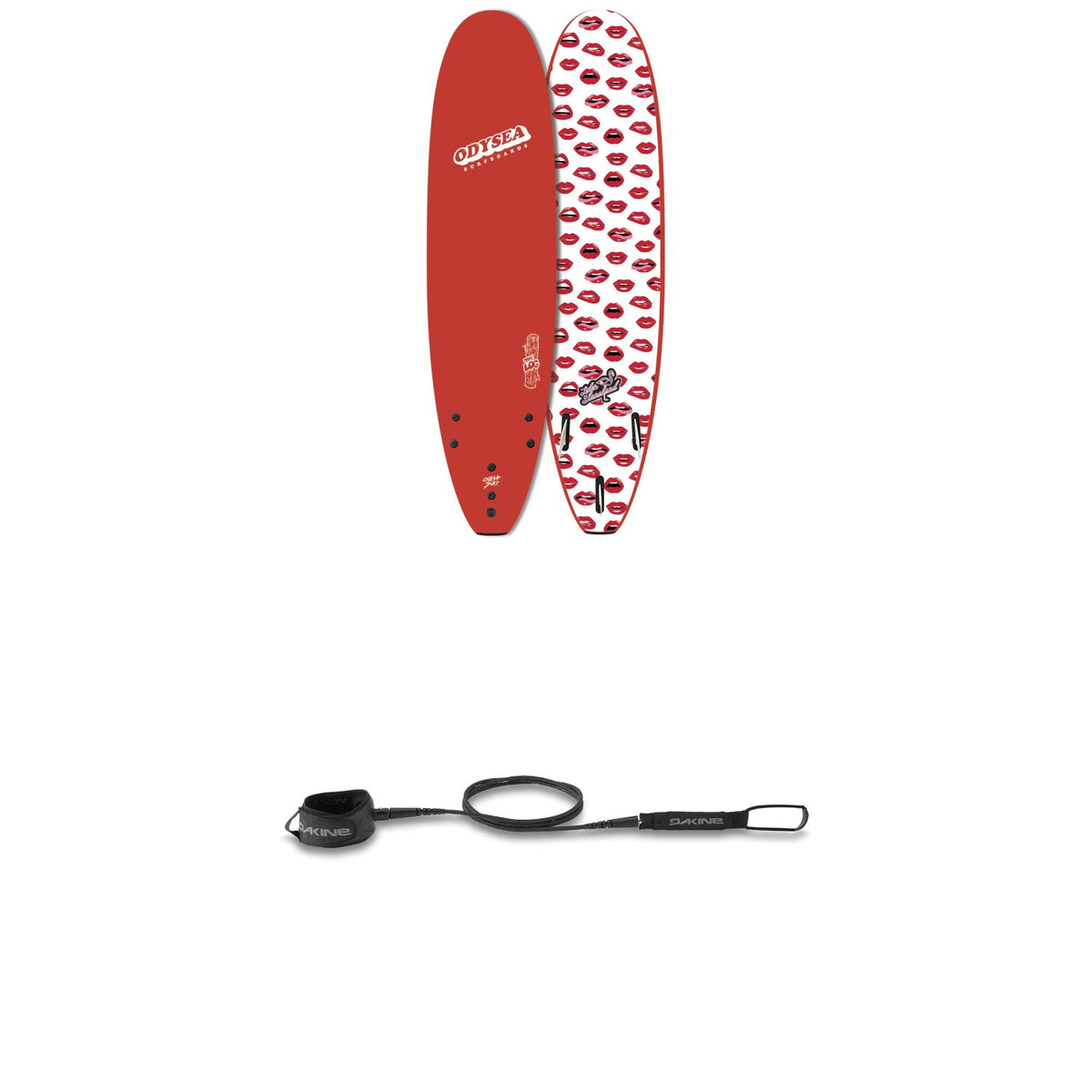Catch Surf Odysea 7'0" Log x Tyler Stanaland Pro Surfboard + Dakine Kaimana Team 7' Leash