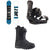 Lib Tech Skate Banana BTX Snowboard 2020 + Burton Custom Snowboard Bindings 2020 + Moto Boa Snowboard Boots 2018