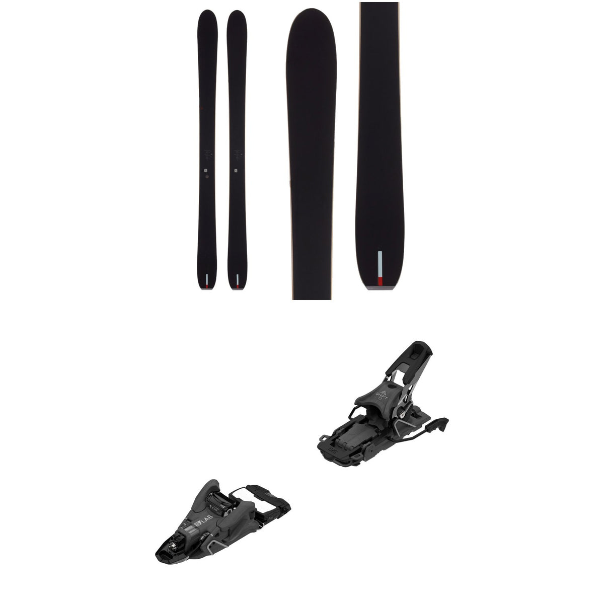 Season Equipment Nexus Skis + Salomon S/Lab Shift MNC 13 Alpine Touring Ski Bindings 2022