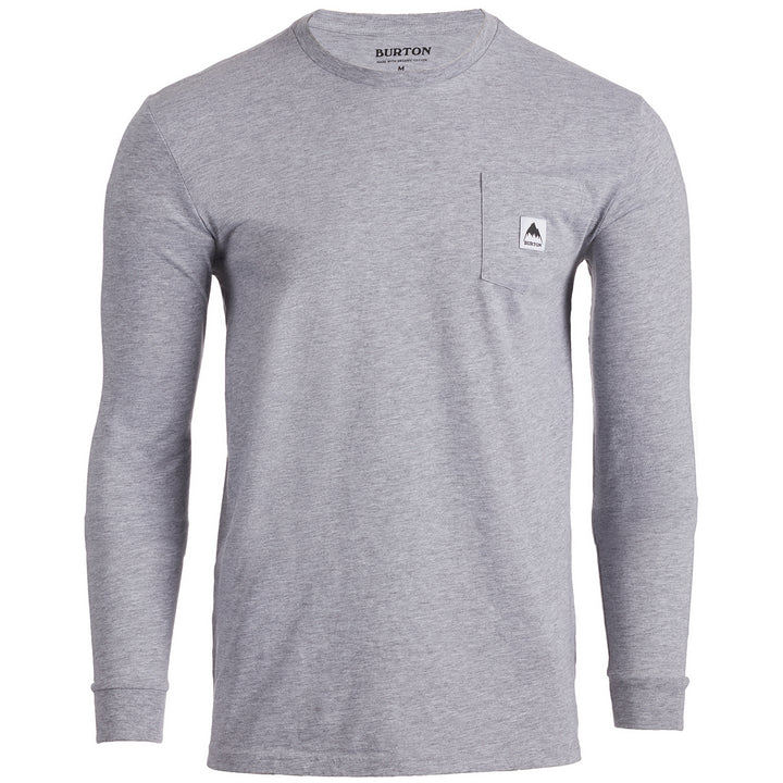 Burton Super Bueno Long-Sleeve T-Shirt Gray Heather