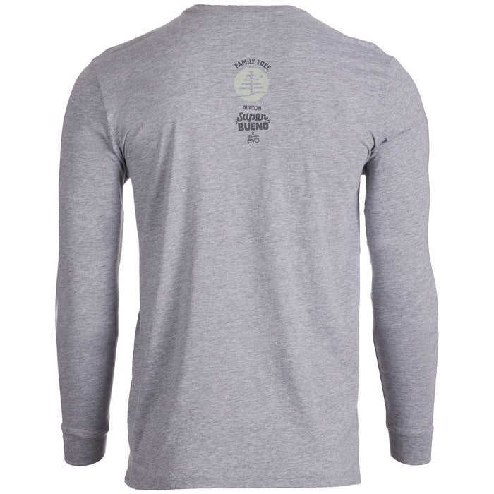 Burton Super Bueno Long-Sleeve T-Shirt Gray Heather
