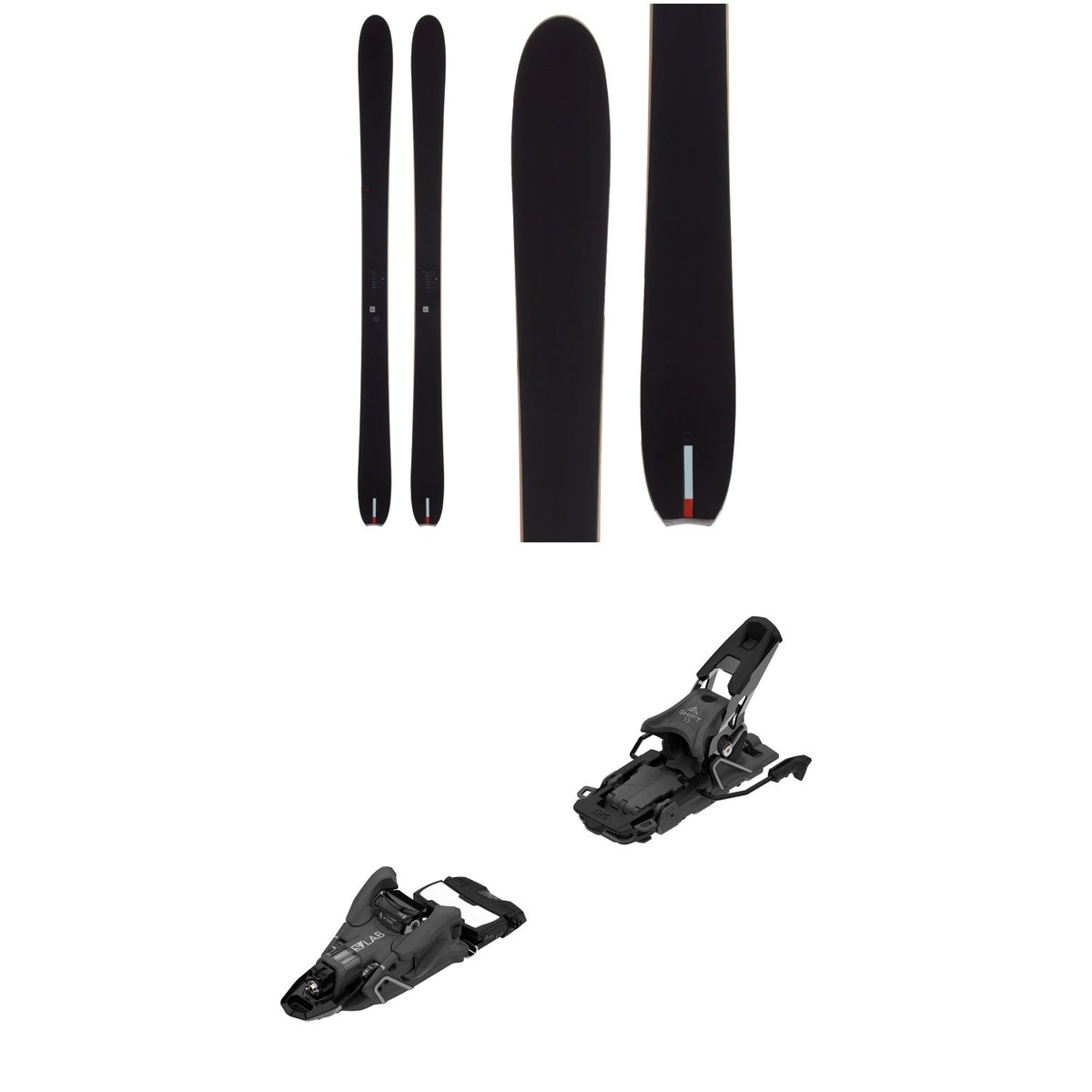 Season Aero Skis + Salomon S/Lab Shift MNC 13 Alpine Touring Ski Bindings 2022