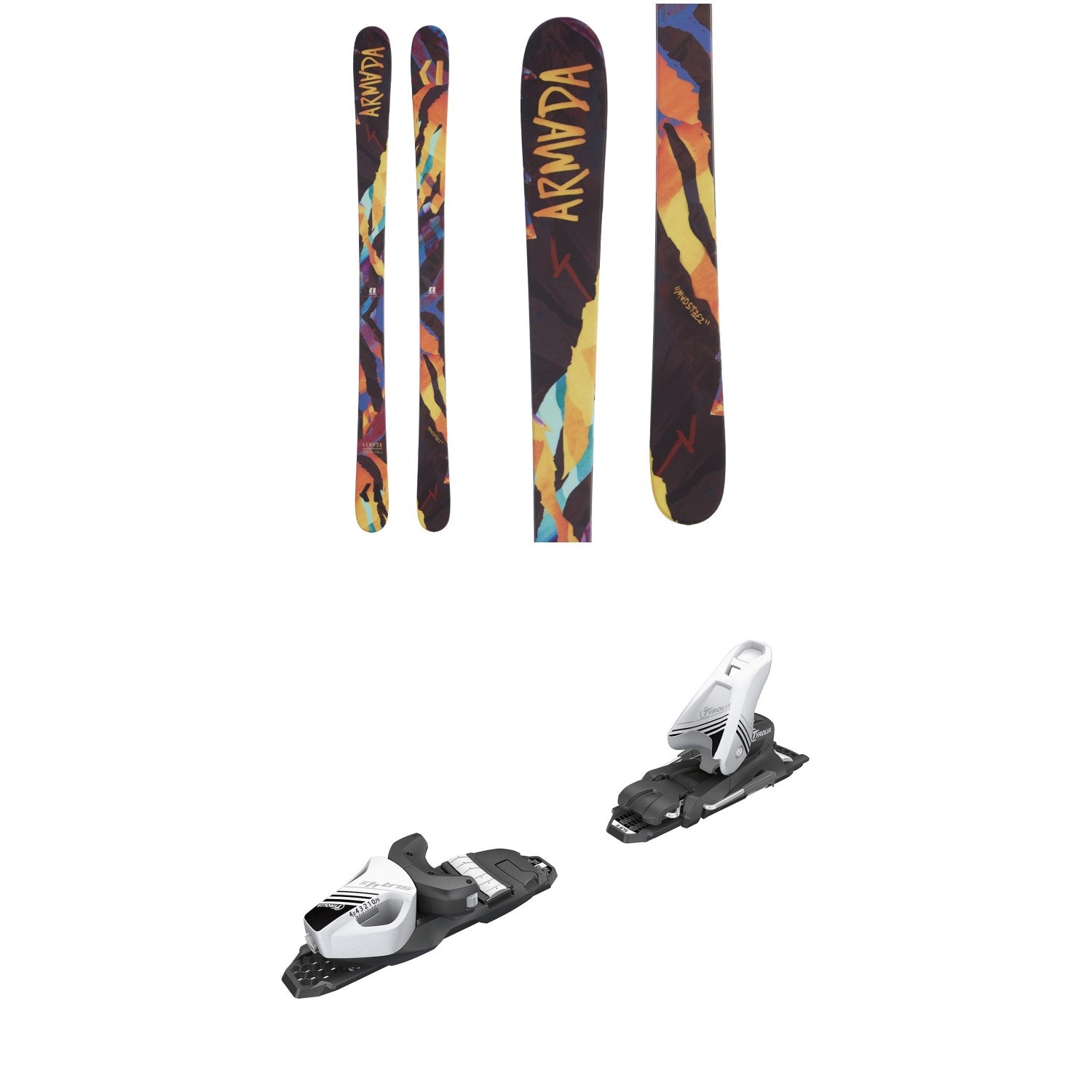 Armada Bantam Demo Skis Boys + Tyrolia SLR 4.5 Ski Bindings 2019 – evo