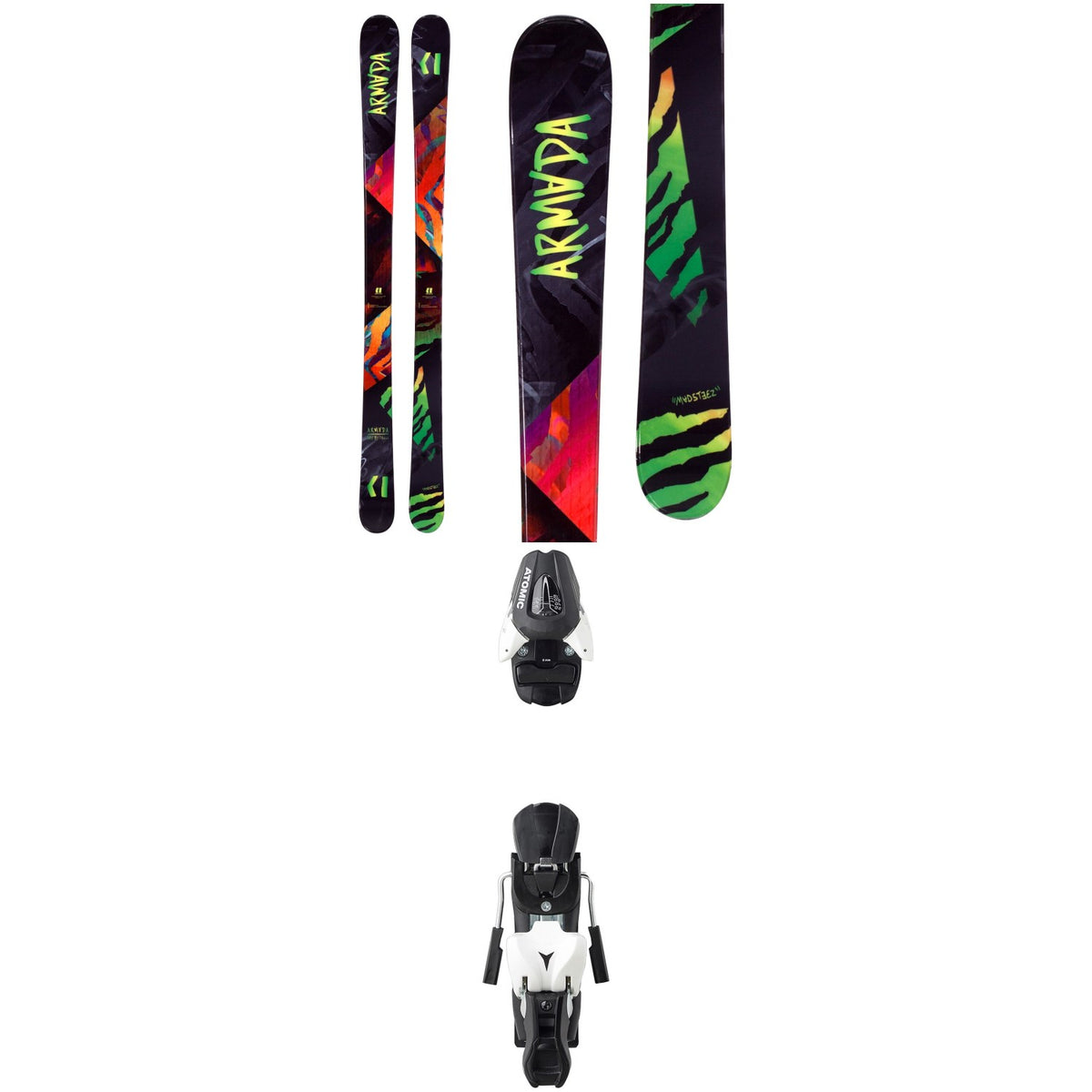 Armada ARV 84 Skis - Kids' + Atomic L 7 Ski Bindings 2019