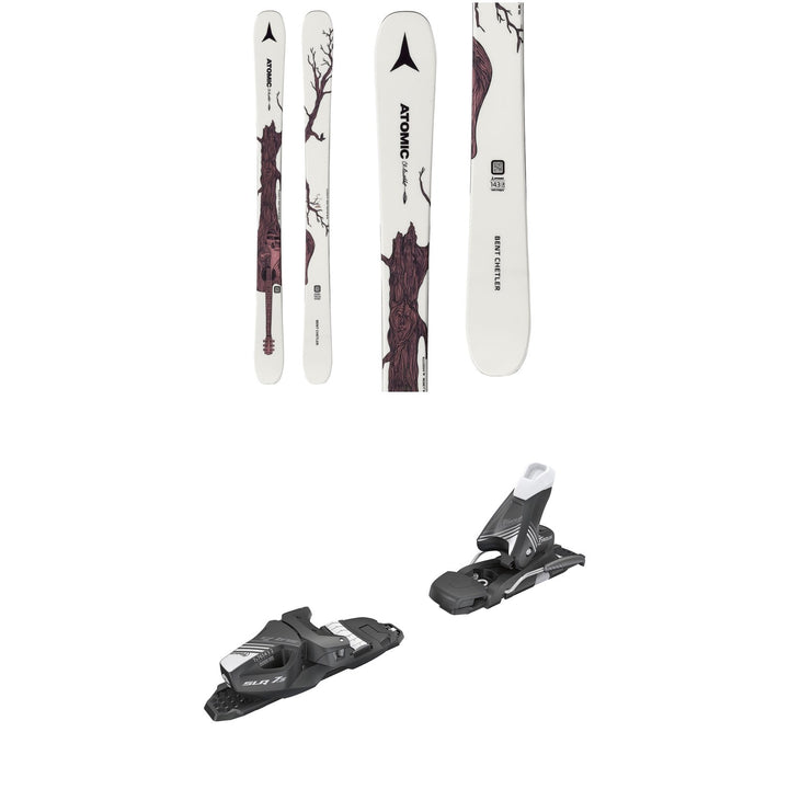 Atomic Bent Chetler Mini Skis - Boys' 2020 + Tyrolia SLR 7.5 AC Ski Bindings
