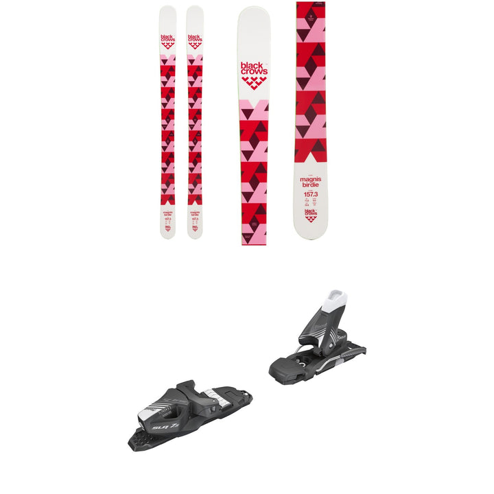 Black Crows Magnis Birdie Skis - Girls' 2020 + Tyrolia SLR 7.5 AC Ski Bindings