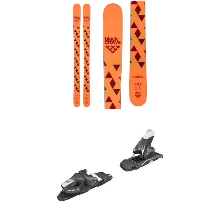 Black Crows Magnis Skis - Big Boys' 2020 + Tyrolia SLR 7.5 AC Ski Bindings