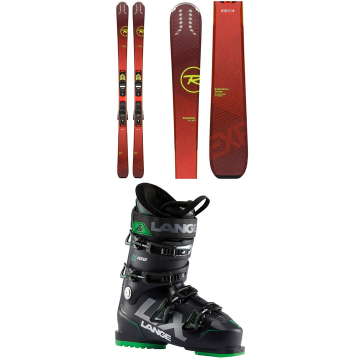 Rossignol Experience 80 Ci Skis + Xpress 11 Bindings + Lange LX 100 Ski Boots 2020
