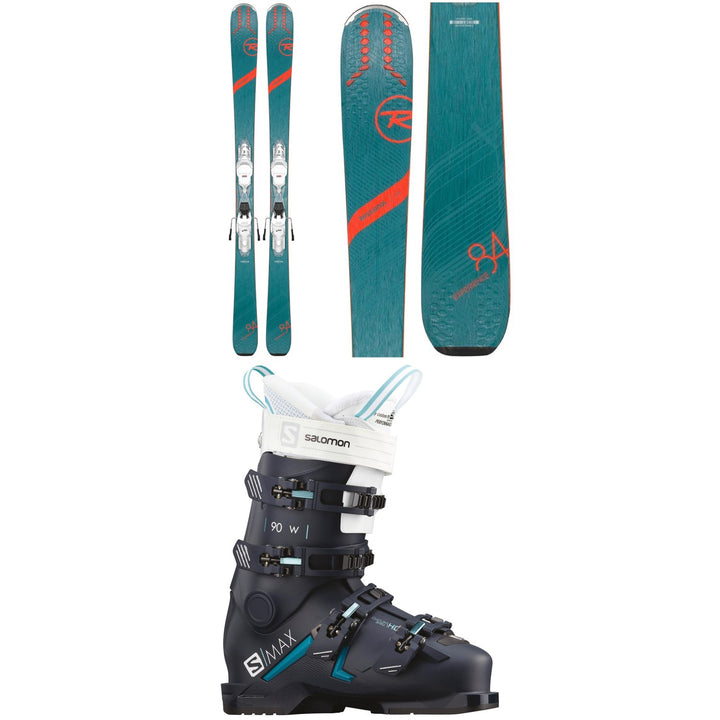 Rossignol Experience 84 Ai W Skis + Xpress 11 Bindings + Salomon S/Max 90 W Ski Boots - Women's 2020