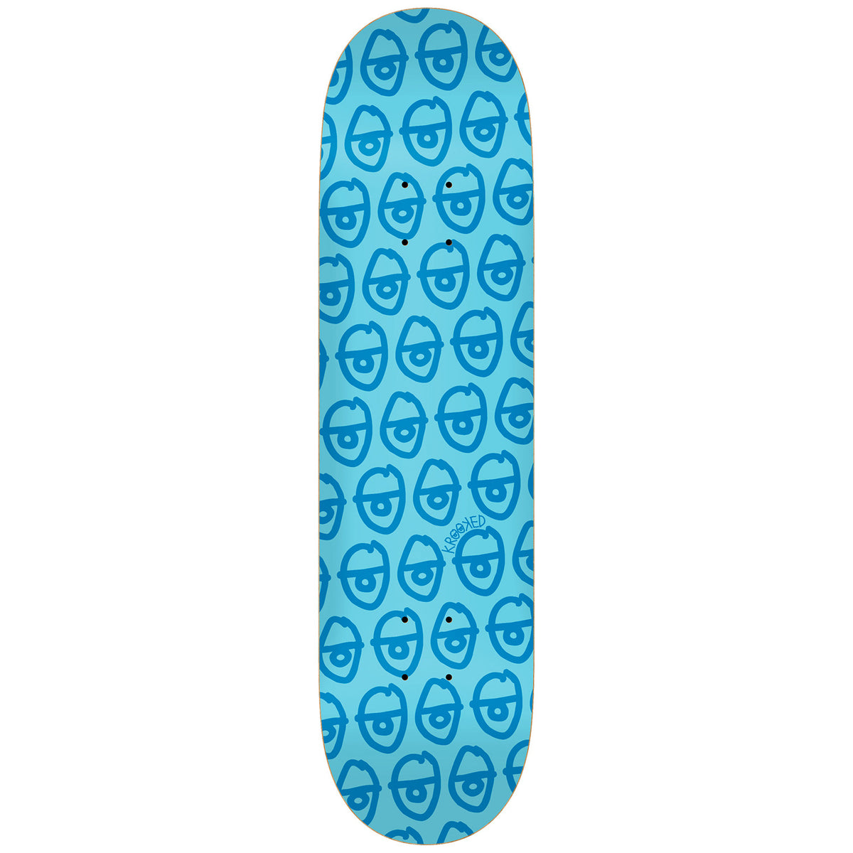 Krooked Pewpils Blue 8.06 Skateboard Deck