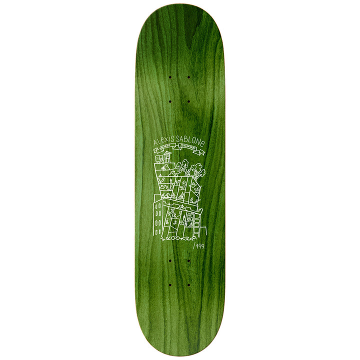 Krooked Alexis Sablone Guest 8.25 Skateboard Deck