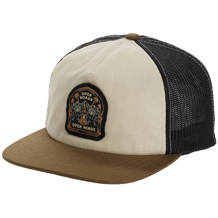 Roark Open Roads Trucker Hat Off White