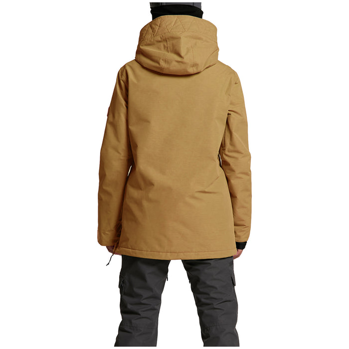 Volcom Fern Insulated GORE-TEX Pullover Jacket - Women's Burnt Khaki