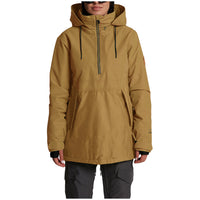 Volcom Fern Insulated GORE-TEX Pullover Jacket - Women's Burnt Khaki::Burnt Khaki