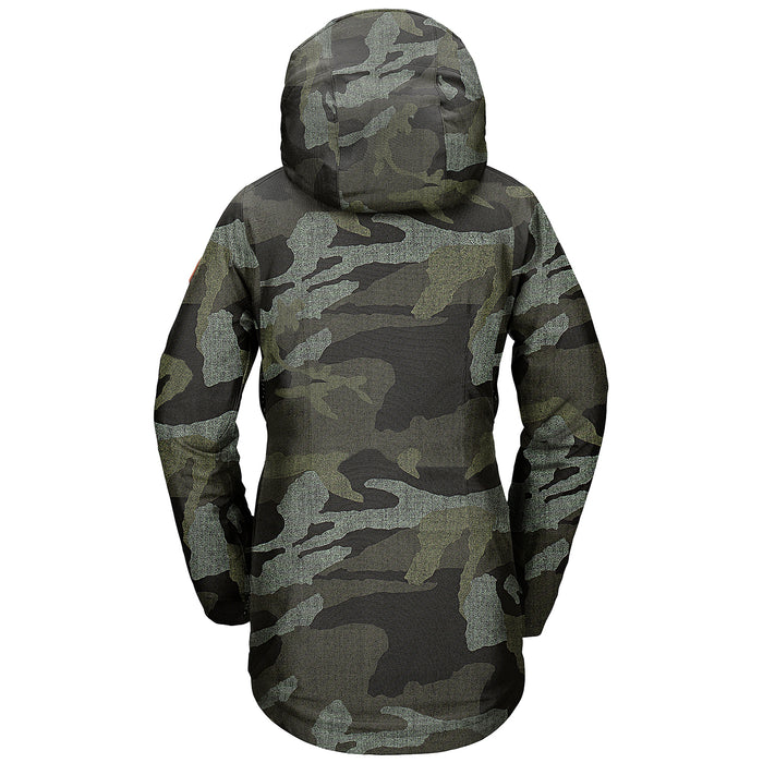 Volcom Shelter 3D Stretch Jacket - Women's Service Green