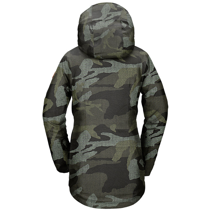 Volcom Shelter 3D Stretch Jacket - Women's Service Green