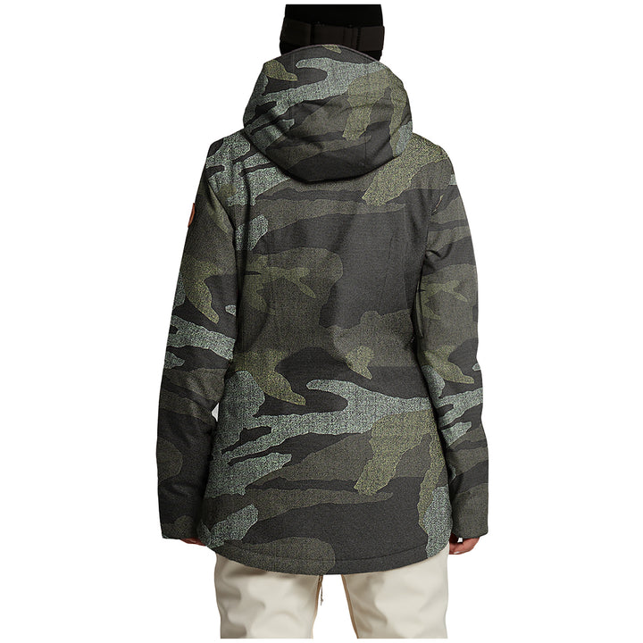 Volcom Shelter 3D Stretch Jacket - Women's Service Green