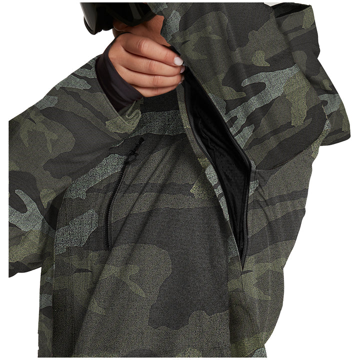 Volcom Shelter 3D Stretch Jacket - Women's Service Green