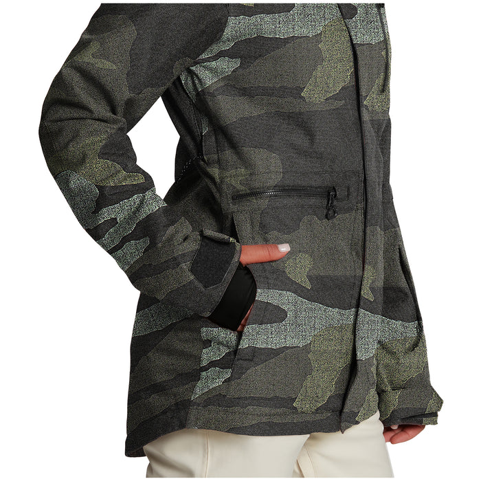 Volcom Shelter 3D Stretch Jacket - Women's Service Green