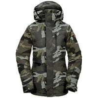 Volcom Shelter 3D Stretch Jacket - Women's Service Green::Service Green