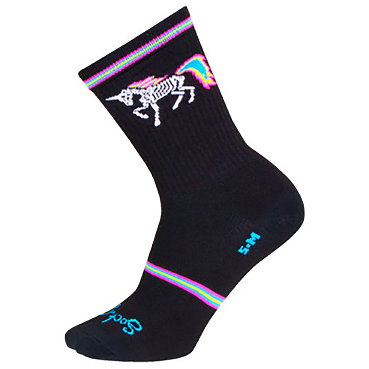 SockGuy Dark Magic 6" Crew Bike Socks