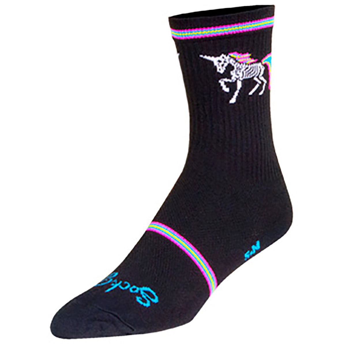 SockGuy Dark Magic 6" Crew Bike Socks