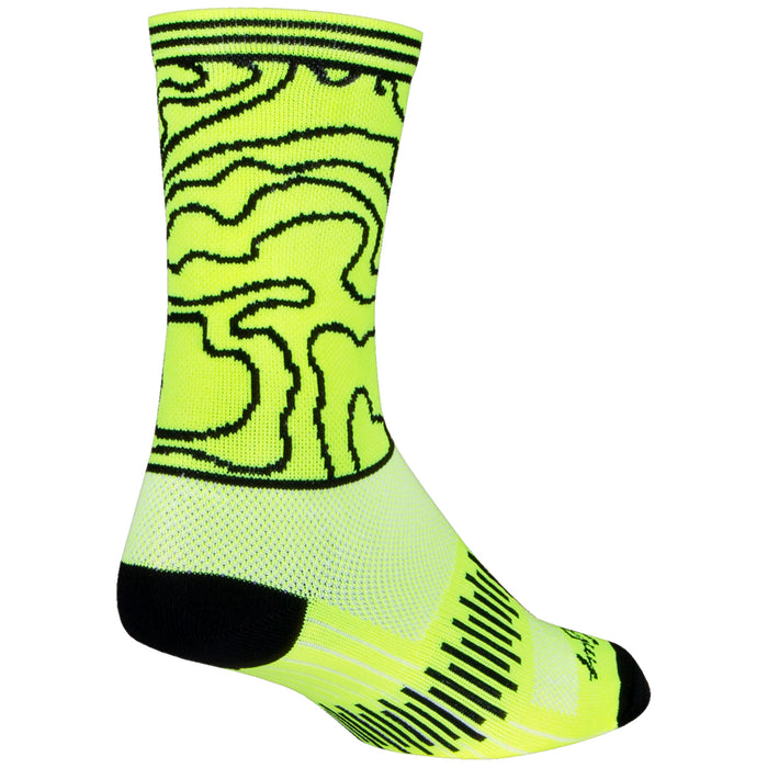 SockGuy Topo 6" Crew Socks