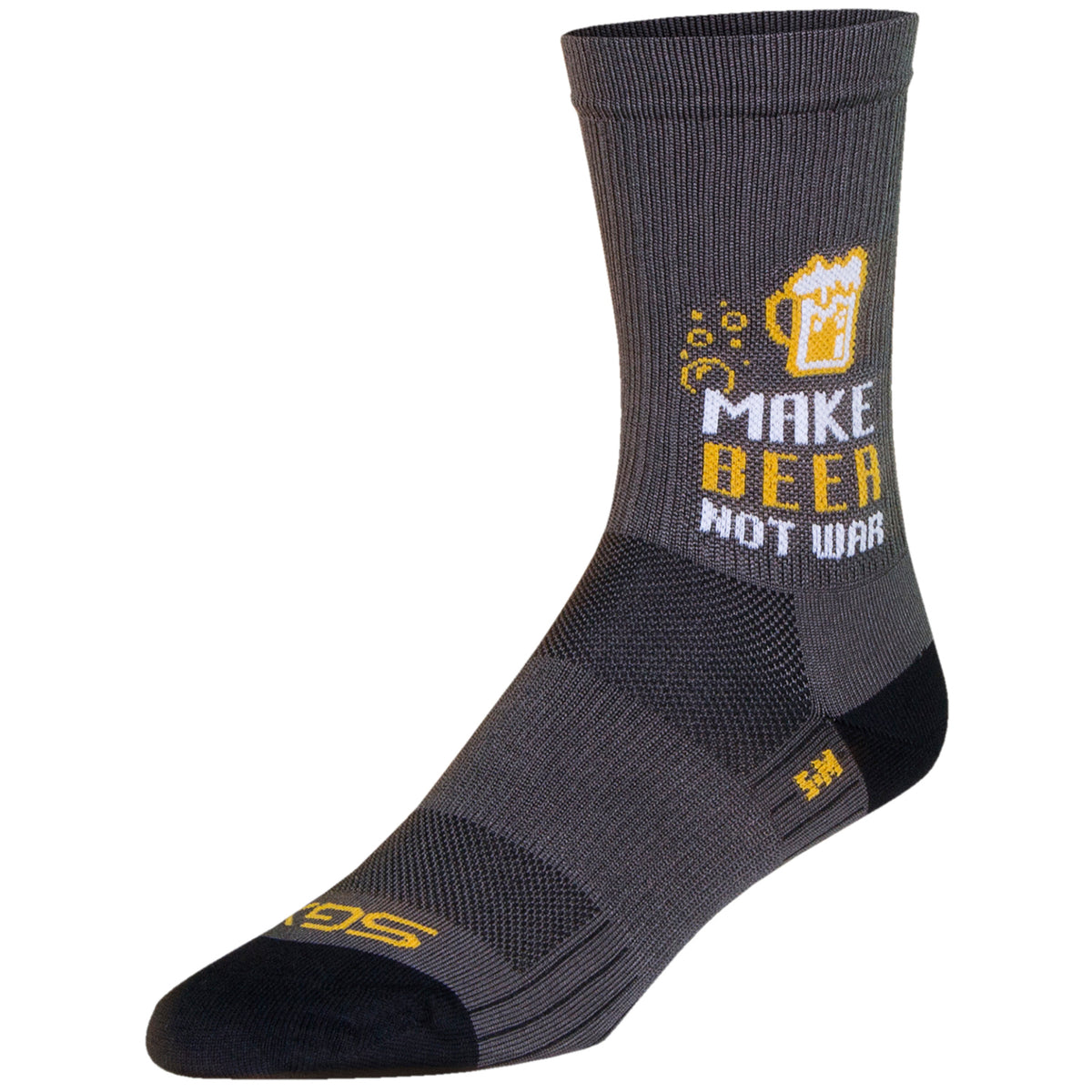 SockGuy SGX 6" Beer Not War Bike Socks