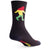 SockGuy Rasta Squatch 6" Crew Socks
