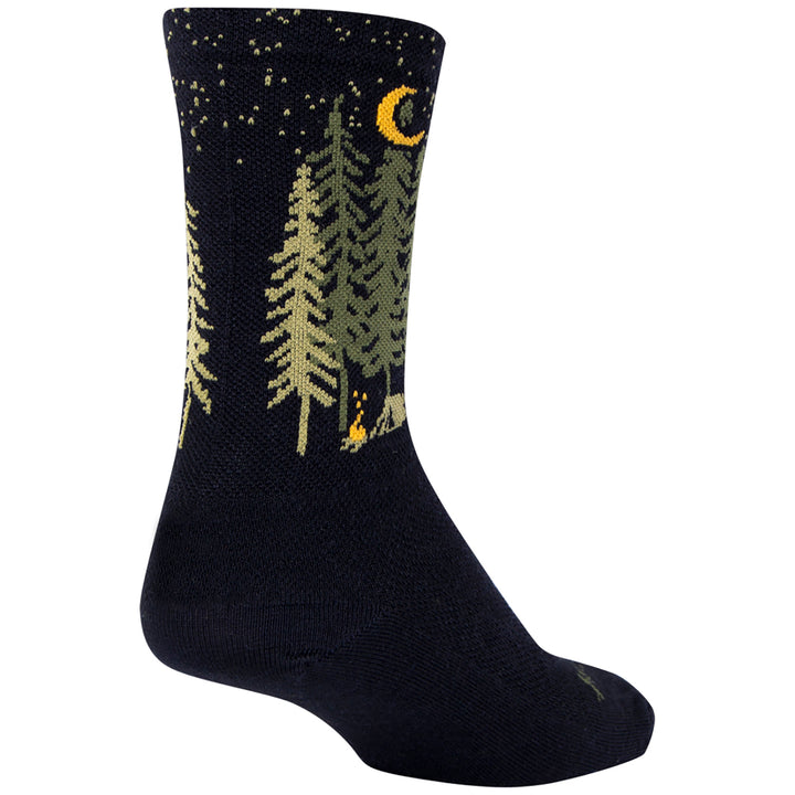 SockGuy Camper 6" Wool Crew Bike Socks
