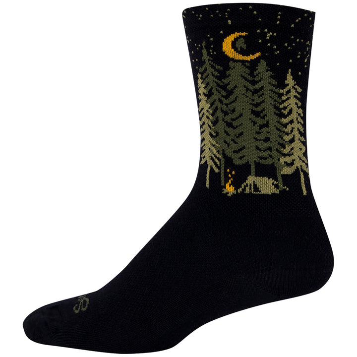SockGuy Camper 6" Wool Crew Bike Socks